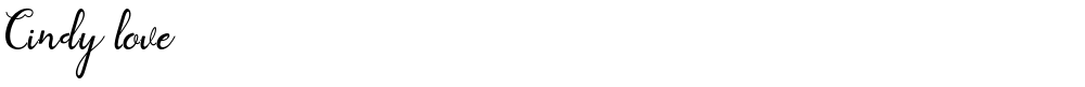 Cindy love