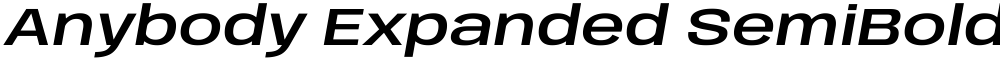 Anybody Expanded SemiBold