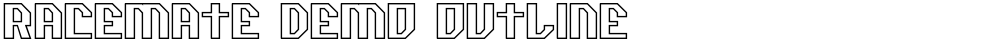 Racemate Demo Outline