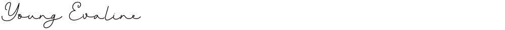 Young Evaline