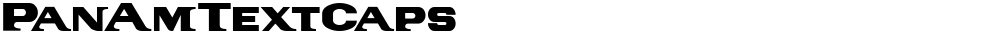 PanAmTextCaps