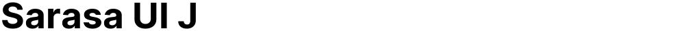 Sarasa UI J