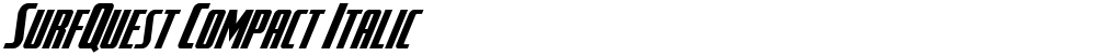 SurfQuest Compact Italic