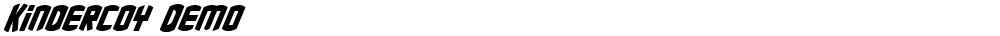 Kindercoy Demo