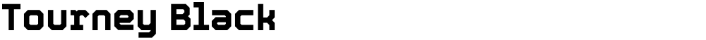 Tourney Black