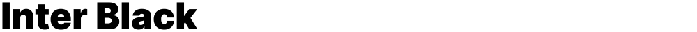 Inter Black