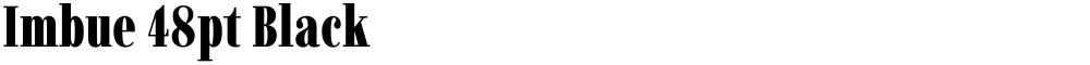 Imbue 48pt Black
