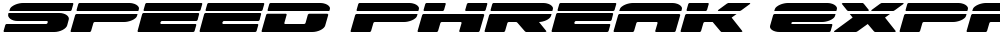 Speed Phreak Expanded SemiItal
