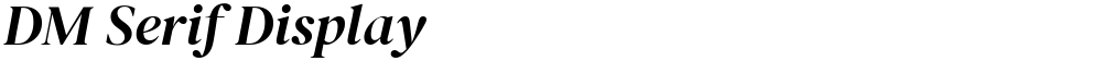 DM Serif Display