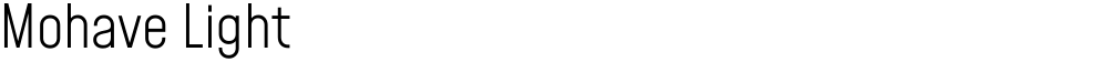 Mohave Light