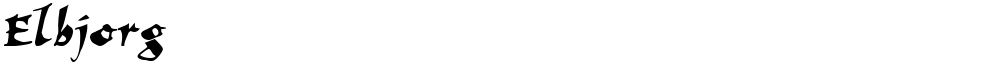 Elbjorg