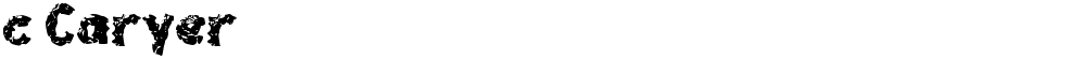 c Caryer