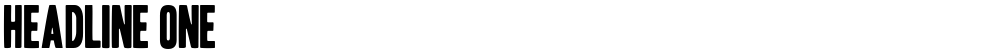 Headline One