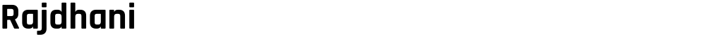 Rajdhani
