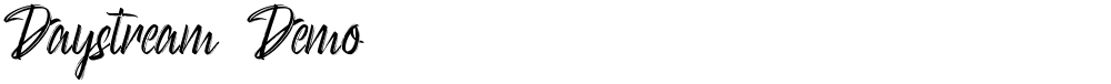 Daystream Demo