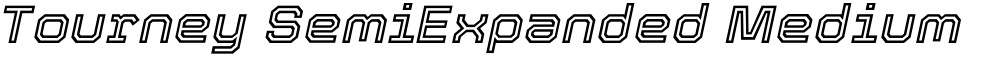 Tourney SemiExpanded Medium