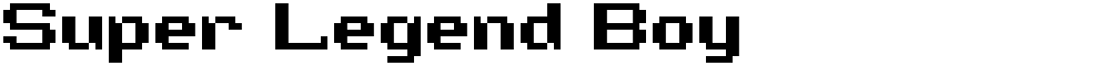 Super Legend Boy