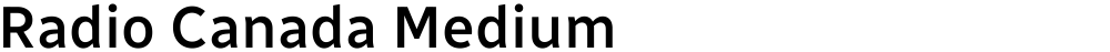 Radio Canada Medium