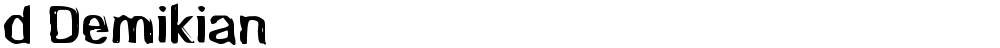 d Demikian