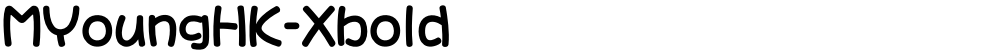 MYoungHK-Xbold