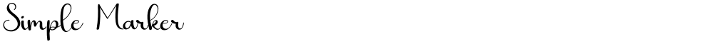 Simple Marker