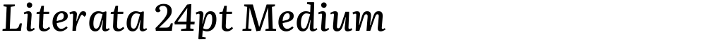 Literata 24pt Medium