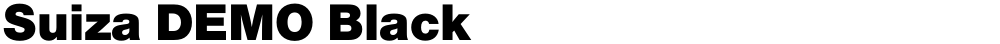 Suiza DEMO Black