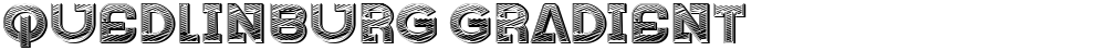 Quedlinburg Gradient