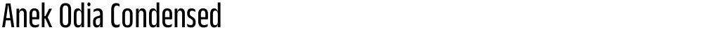 Anek Odia Condensed
