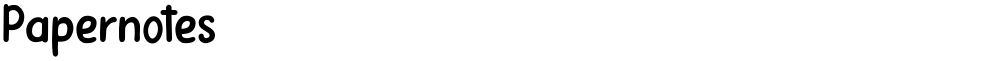 Papernotes