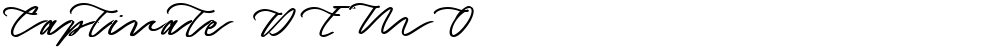 Captivate DEMO