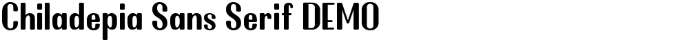 Chiladepia Sans Serif DEMO - 字亩网