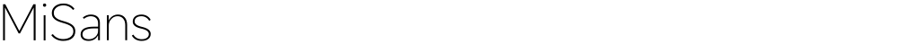 MiSans
