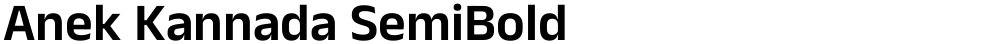 Anek Kannada SemiBold