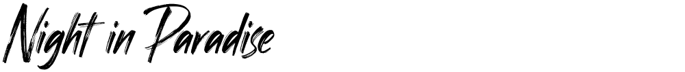 Night in Paradise