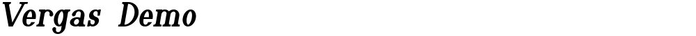 Vergas Demo