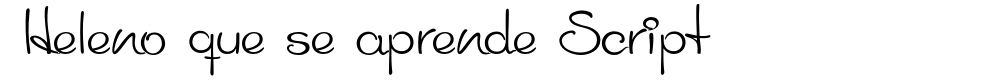  Heleno que se aprende Script