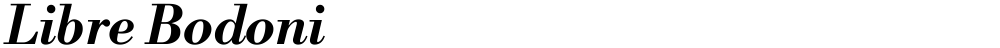 Libre Bodoni