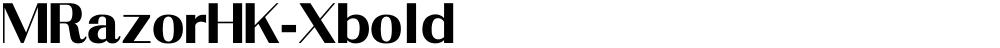 MRazorHK-Xbold