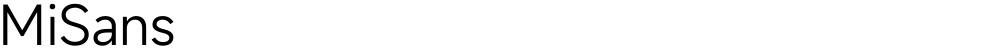MiSans