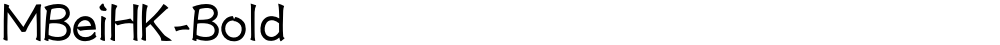 MBeiHK-Bold