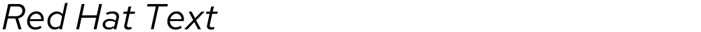 Red Hat Text