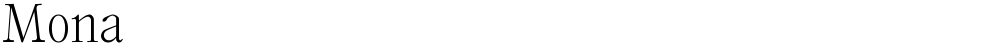 Mona