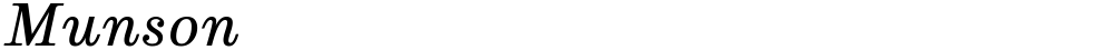 Munson