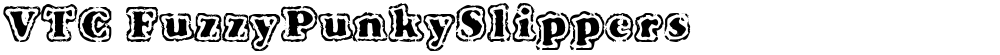 VTC FuzzyPunkySlippers