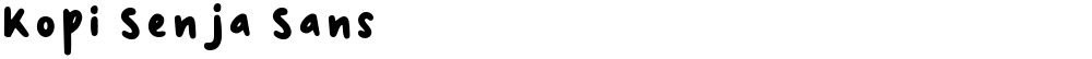 Kopi Senja Sans
