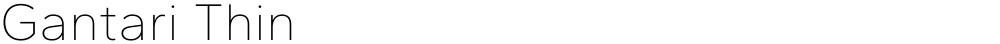 Gantari Thin