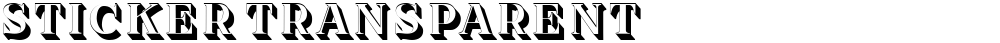 Sticker Transparent