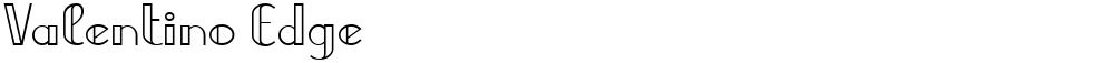 Valentino Edge
