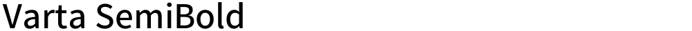 Varta SemiBold